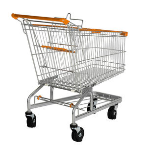 जलरोधक जस्ती जस्ती इस्पात 4-पहिया हाथ ट्रॉली जाल मंच भारी शुल्क संक्षारण सुरक्षा - Product Image 2