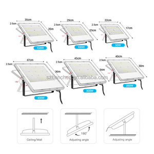 Projecteur LED extérieur 50W en gros pour les toits de scène de stade 150W IP66 6500K corps en aluminium certifié ROHS expositions et sports - Product Image 2