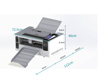 QK-K1 A3+ Plotter de Corte Automático de Alta Velocidad para Etiquetas de Papel y Tarjetas Autoadhesivas