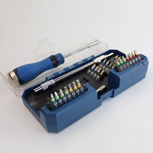 Jeu de tournevis multifonction Xinshili 115 pièces en acier au chrome-vanadium, kit d'outils de réparation pour la maison - Product Image 3