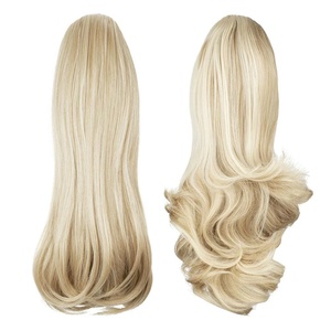 Coda di Cavallo in <span class=keywords><strong>Capelli</strong></span> Umani Vietnamiti Tinti Natural Wave Alta Densità Remy <span class=keywords><strong>per</strong></span> Donna - Product Image 2