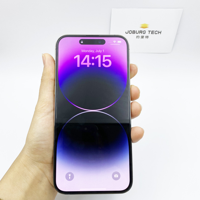 AI Phone Grade B 14 Pro Max 14PM 256G Phone Supplier Refurbish Smartphone Unlocked Wholesale Used Cell Phones in China