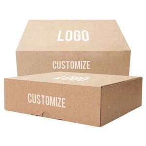 Hộp Giấy Kraft Nâu/Bao Bì Sóng Cho Hộp Giao Hàng Thư/Hộp Gói Giày Quần Áo Nữ - Product Image 1