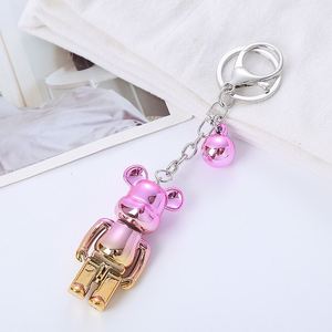 New Glossy Backpack Keyring Charm 3D Cute Violent Bear Keychain - Product Image 6