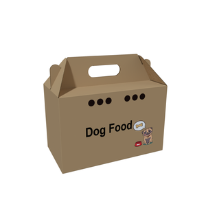 Boîte de transport d'emballage animal de compagnie <span class=keywords><strong>pour</strong></span> chien de compagnie petite boîte de papier d'expédition en <span class=keywords><strong>carton</strong></span> durable <span class=keywords><strong>pour</strong></span> <span class=keywords><strong>chat</strong></span> avec votre logo personnalisé - Product Image 3