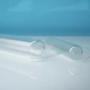 Factory Customized Classic Heat Resistant Hand Blown Transparent 3.3 Borosilicate Glass Tube