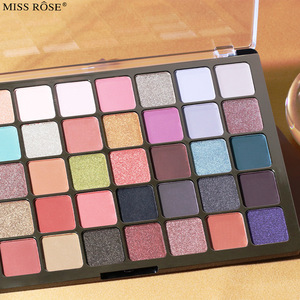 Miss rose – palette d'ombres à paupières, kit de maquillage, 40 couleurs, <span class=keywords><strong>les</strong></span> nudes, maquillage, 24 heures d'autonomie - Product Image 1