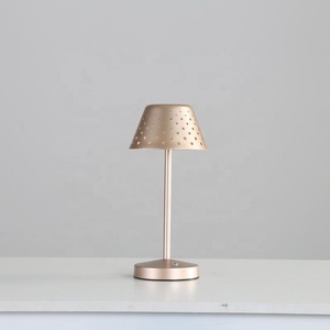 Hiện đại phong cách Châu Âu cao cấp bầu không khí đèn cạnh giường ngủ trong nhà có thể sạc lại rỗng không dây cảm ứng mờ thanh bàn ánh sáng - Product Image 3