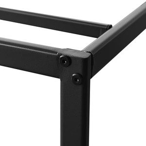 Cadre de lit à plateforme en acier inoxydable moderne et durable Rangement design pliable de haute qualité Style simple Chambre à coucher ENKE - Product Image 2