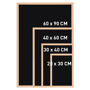Foska Plusieurs tailles Surface noire Enseignement Réunion Babillard <span class=keywords><strong>Tableau</strong></span> <span class=keywords><strong>noir</strong></span> Écriture et dessin Tableaux muraux magnétiques - Product Image 2