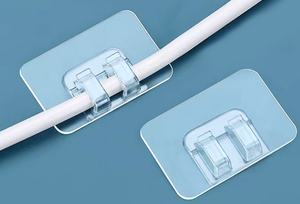 Artículo en Oferta, Abrazadera <span class=keywords><strong>de</strong></span> Cable Transparente, Almacenamiento sin Clavos en <span class=keywords><strong>la</strong></span> Pared, Organizador <span class=keywords><strong>de</strong></span> Cables <span class=keywords><strong>de</strong></span> Red - Product Image 4