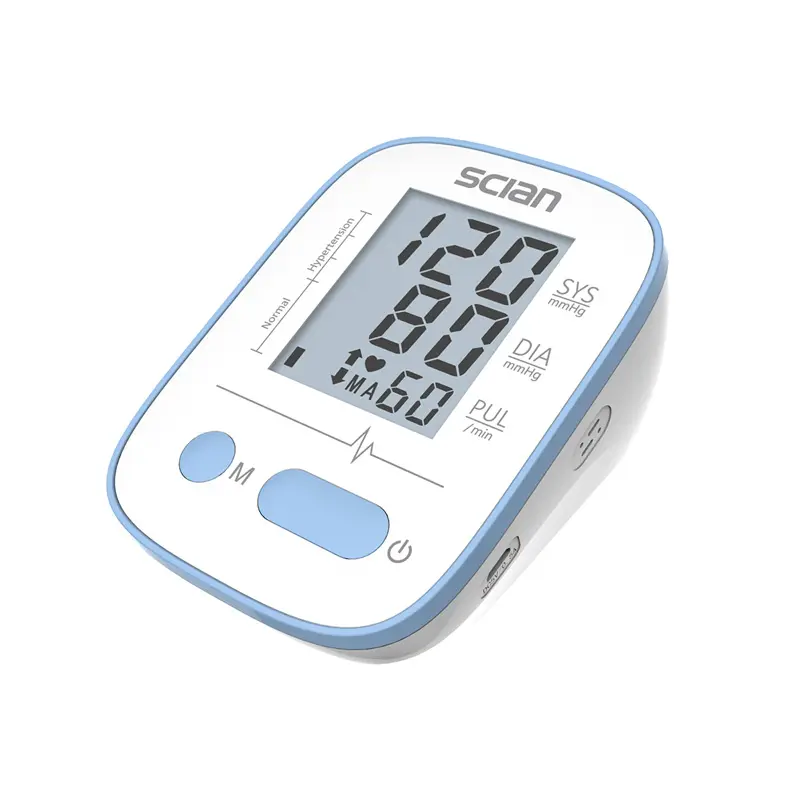 SCIAN LD-521マイクロUSB上腕自動大画面血圧モニター