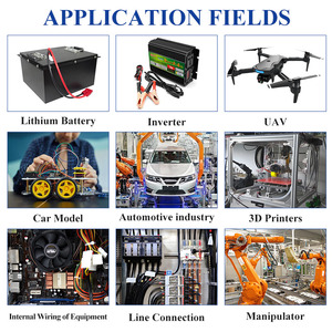 Nhiệt độ cao 600V 200 ℃ 16awg 18AWG 20AWG 22AWG 24AWG 26AWG linh hoạt Silicone đóng hộp cáp đồng dây điện - Product Image 6