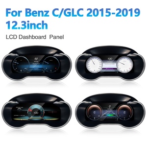 2.3" LCD Dashboard Digital Cluster <b>for</b> Mercedes Benz C GLC Class W205 X253 2015-2019 <b>Car</b> <b>Speedometer</b> Instrument Kilometer - Product Image 2
