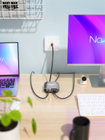Commutateur Ethernet portable DIEWU TXE308 à 3 ports avec négociation automatique 10/100/1000 Mbps, non géré, détection croisée MDI/MDIX, réseau IGMP