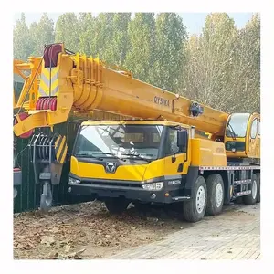 Factory Price Second Hand Truck Mounted Crane Used 50 Ton QY50KA Hydraulic Lifting Truck Crane For Sale