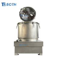 Structure de laboratoire de haute qualité petite centrifugeuse d'extraction d'alcool/d'huile de chanvre de panier de filtre 10l-45l