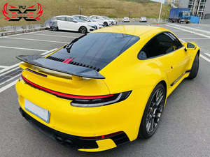 ปีกหลังคาร์บอนไฟเบอร์สำหรับ Porsche 911 992 Turbo <span class=keywords><strong>S</strong></span> สไตล์โชว์รูมรถยนต์ ชุดแต่งภายนอก - Product Image 4