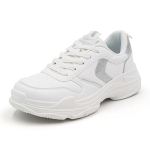 Nuevo diseño de la marca de moda PU <span class=keywords><strong>zapatillas</strong></span> de deporte de alta top zapatos de cuero de las mujeres - Product Image 1