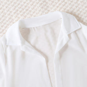 Tuta Casual alla moda per bambini Set tuta primavera estate collo all'americana Jumpsuit due pezzi <span class=keywords><strong>abbigliamento</strong></span> da ragazza - Product Image 4