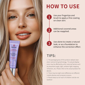 Base de Maquillaje Líquida <span class=keywords><strong>CC</strong></span> Cream OEM que Cambia de Color, Base de Maquillaje Coreana de Alta Cobertura con Centella Asiática para el Rostro - Product Image 6