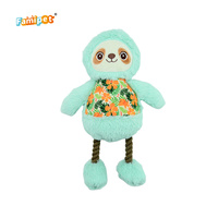 Jouet en peluche pour chien Famipet, nouveau design d'animaux mignons sur le thème de l'été, doux, à effets sonores et froissés, fabriqué sur mesure