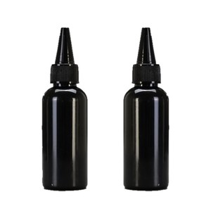 Botellas dispensadoras de plástico PET transparente con punta puntiaguda de 60 ml y 50 ml, botellas de extrusión para tinta y pigmentos disponibles en - Product Image 2