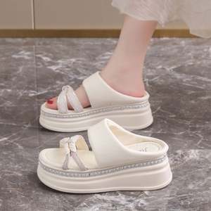 Nuevas Sandalias de Plataforma con Tacón Alto para Mujer, Estilo Veraniego, Ligeras, a la Moda, para Primavera/Otoño, con Cierre Deslizante - Product Image 1