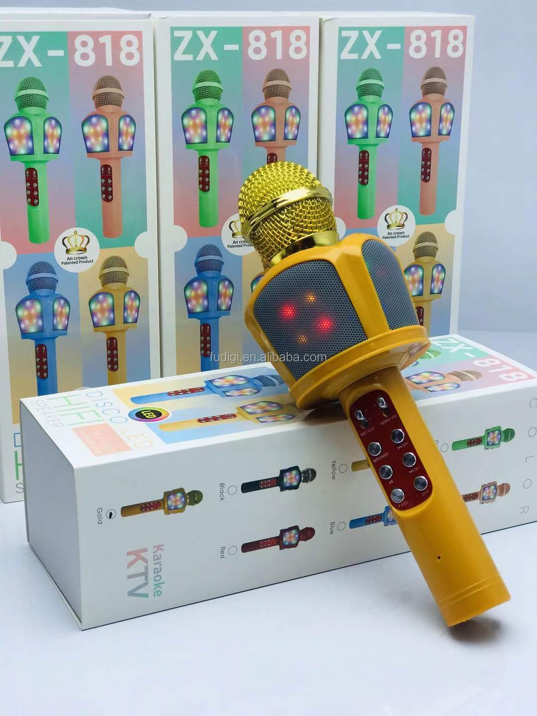 Wireless Mini Speaker - ZX-818 with Built-in Microphone