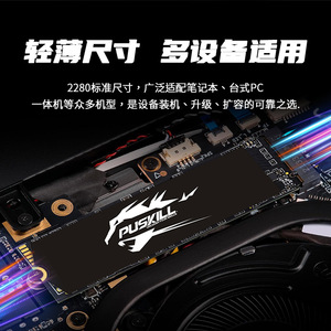 Puskill <b>M.2</b> <b>Ssd</b> Nvme 256G 512G Pcie Gen3x4 3000Mb S Read Speed Solid State Drive - Product Image 4