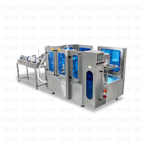 Machine d'emballage entièrement automatique pour sachets préformés Doypack à bec verseur, pour aliments, granulés, poudres, liquides, jus, remplissage et scellage de petits sachets