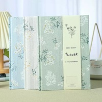 Cuaderno de Regalo Magnético de Cuero con Encuadernación Térmica A5 de 200 Páginas con 40 Hojas de Papel de Relleno con Impresión UV
