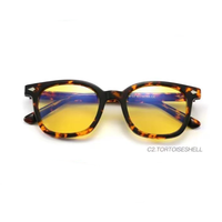 2025 nouveau à la mode Anti-lumière bleue ordinateur lunettes de jeu bleu lumière bloquant Orange lunettes carré acétate cadre rouge bleu
