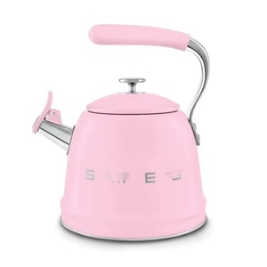 Bouilloire rétro sifflante en céramique de 2,5 L avec plusieurs couleurs disponibles pour la marque privée OEM - Product Image 1