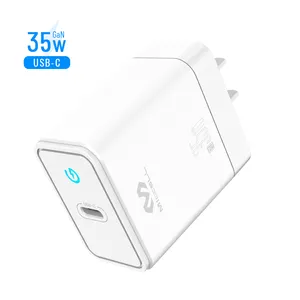 GaN charger Type C PD 45w Super Fast Charging Adapter US UK EU Plug Portable Travel Wall charger PD 45W GAN type c charger