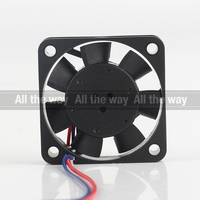 Ventilateur de refroidissement axial 412F-124 à double roulement à billes pour CPU, 24V 48V DC 12V 54mA 0.65W AC EC 4010 40X40X10MM 4CM, pour onduleur, produit phare
