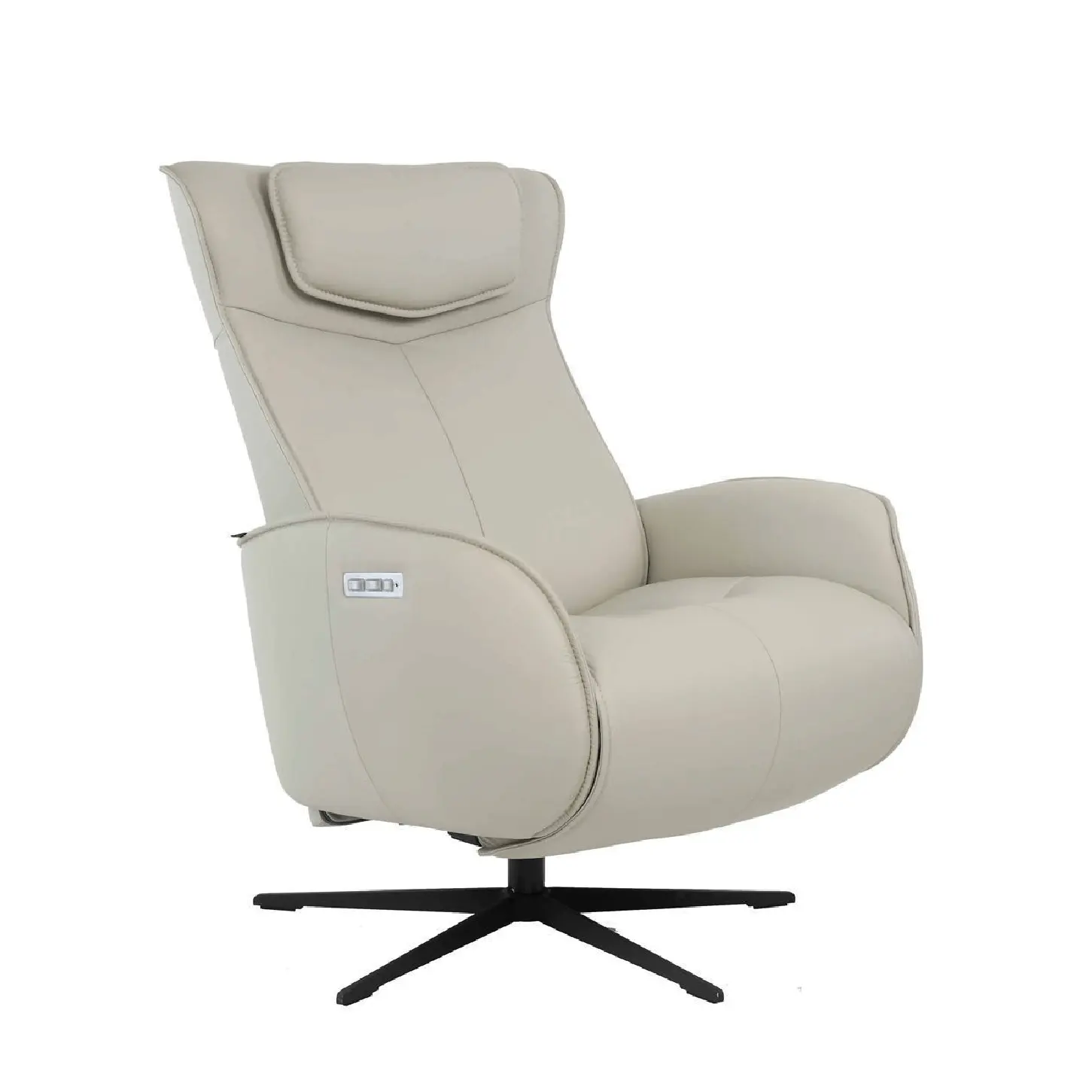 Zonder High-End Power Lederen Lounge Executive Stoel Fauteuil Thuiskantoor