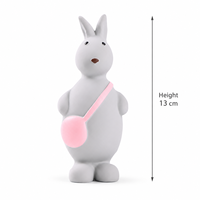 Jouets pour chiens colorés en latex naturel, jouets à mâcher qui couinent, fourniture d'usine