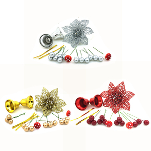 Cây Xanh Vòng Hoa Tuyết thông chuỗi đèn nhân tạo cây kim ngân hoa trang trí ánh sáng với hoa swags ánh sáng ban đêm dải - Product Image 3