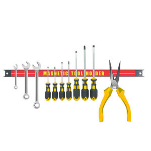 Vendita di fabbrica di colore personalizzato molto forte tenere magneti di potere in vinile magnetico portautensili striscia - Product Image 4