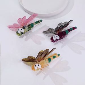 กิ๊บติดผมรูปแมลงปอและฉลามสุดหรูกิ๊บหนีบผมสำหรับผู้หญิง - Product Image 1