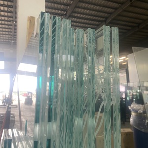 Decorative Ceramic Fritted Laminated Tempered <b>Glass</b> Custom Floral <b>Print</b> Safety <b>Glass</b> For High End Interior <b>Glass</b> Partition - Product Image 2