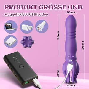 2-in-1G-Spot stimülatörü 360 ° silikon eğitmen erkekler için vibratör 9 titreşim modları klitoris stimülatörü orgazm vibratör 3 - Product Image 2