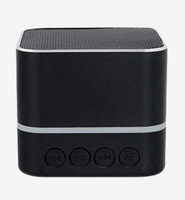Altavoz Bluetooth Inalámbrico Portátil Cuadrado de Dos Tonos con Logotipo Personalizado Impreso y Sonido Estéreo para Regalo Corporativo Promocional