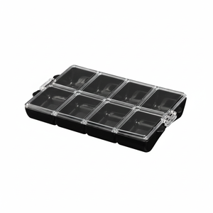 Inomata perline nere custodia per l'organizzazione di gioielli - Product Image 1