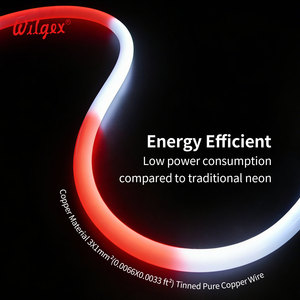 <span class=keywords><strong>Prix</strong></span> d'usine D18 LED Néon Flexible 360 Lumière Diffuse Surface IP65 Étanche 50 000H Garantie 5 Ans 120 LED/m Silicone Personnalisé - Product Image 5