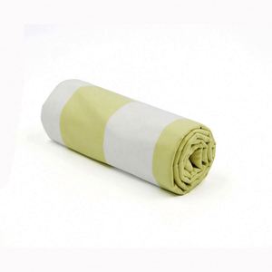 Good Quality Quick Dry Custom Logo Printed Striped Microfiber Beach Towel - Product Image 5