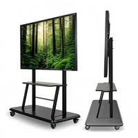 Tableau blanc intelligent interactif de grande taille Panneau d'écran tactile 4K Ultra HD pour les salles de classe numériques
