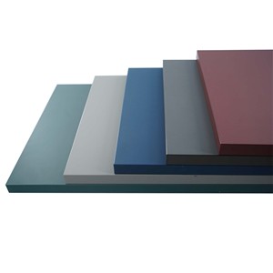 Pannello in Melamina Super Opaco Impermeabile, <span class=keywords><strong>Lastra</strong></span> Grigia Liscia, Accessori per Cucina, Anima in MDF, Spessore 18mm/22mm, Antigraffio, Design Moderno - Product Image 1