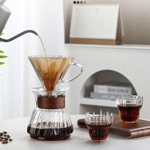 เครื่องชงกาแฟแบบหยดเครื่องชงกาแฟแบบแก้วทนความร้อน - Product Image 3
